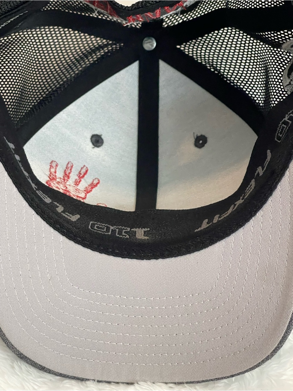 Brantley Creek Barbecue Texas Trucker Hat Black Orange The Classics Snapback - Picture 6 of 14